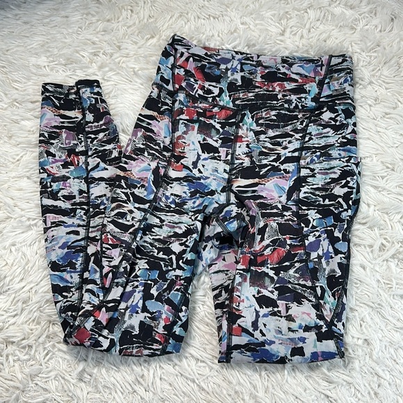 Lululemon Break Free Tight (25") Culture Clash Starlight Black - Picture 1 of 6